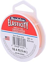 Vista 29 de Beadalon Elasticity - Cordón elástico (0,8 mm, 5 m), transparente