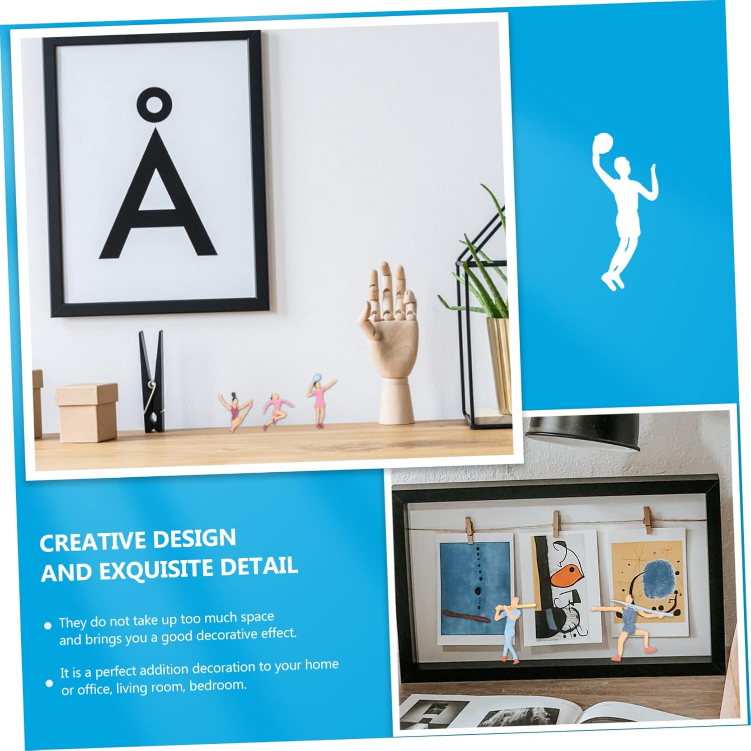 36個 アスリートマネキン 人々 モデル人物おもちゃ ミニチュアシーンフィギュア プレイヤーフィギュアモデル サッカー選手のフィギュ