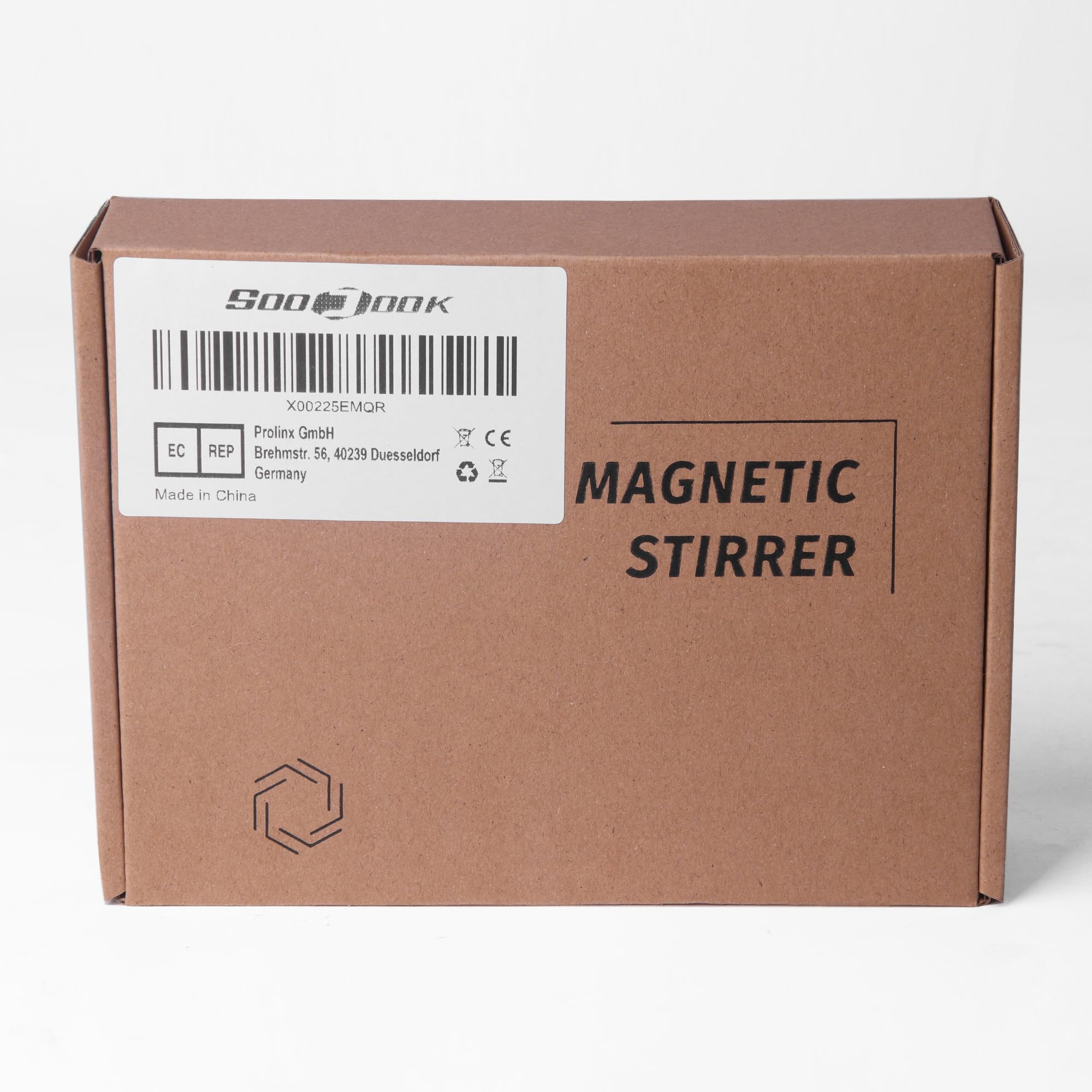 Mini Agitatore Magnetico, Piastra di Agitazione 300-3000 giri/min con Manopola di Velocità Regolabile, Agitatore Bar Incluso