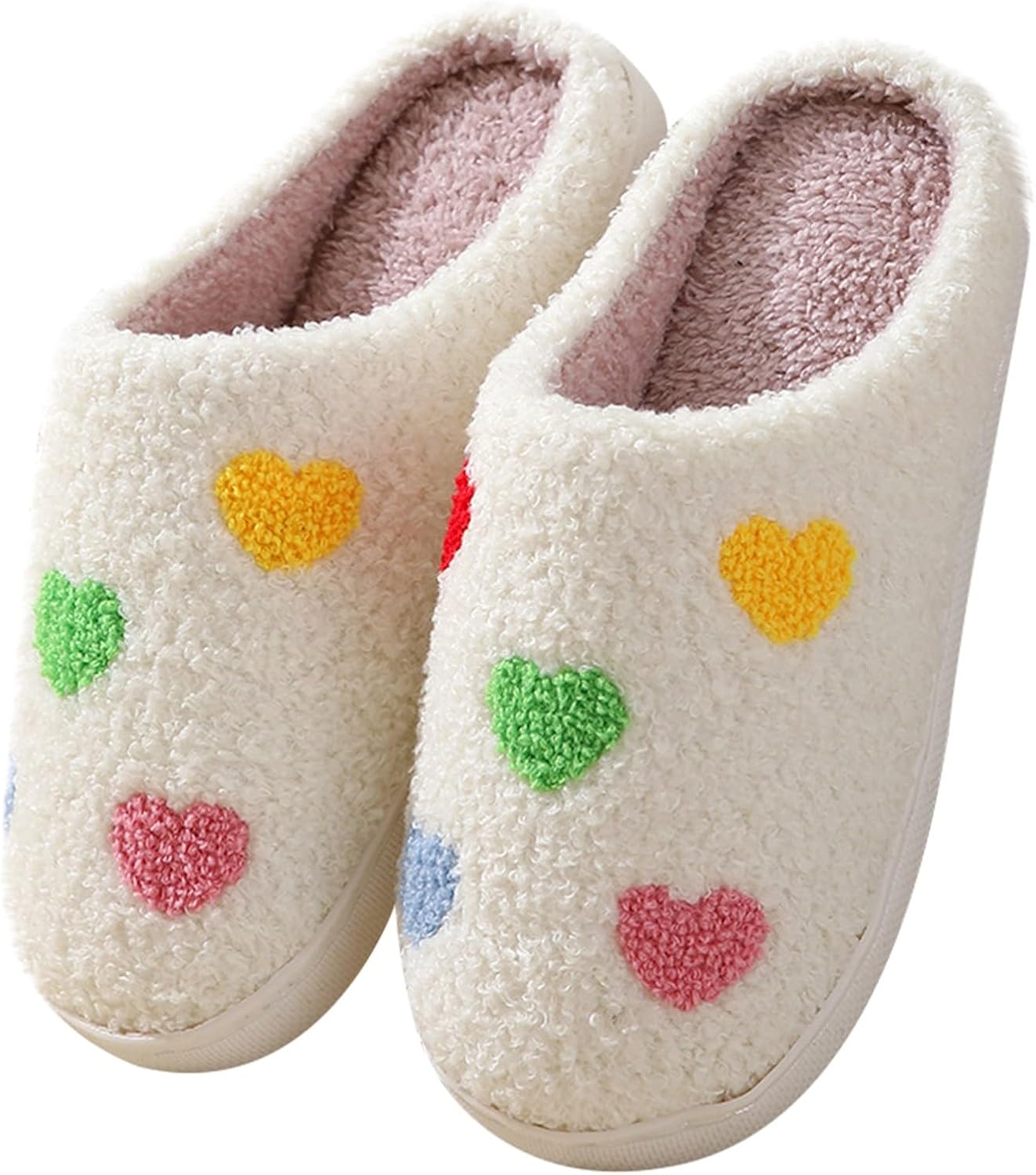 Flauschige Hausschuhe Mit Absatz Für Damen – Weiche Urlaubspantoffeln Für Halloween & Weihnachten (innen/außen, Gummisohle)