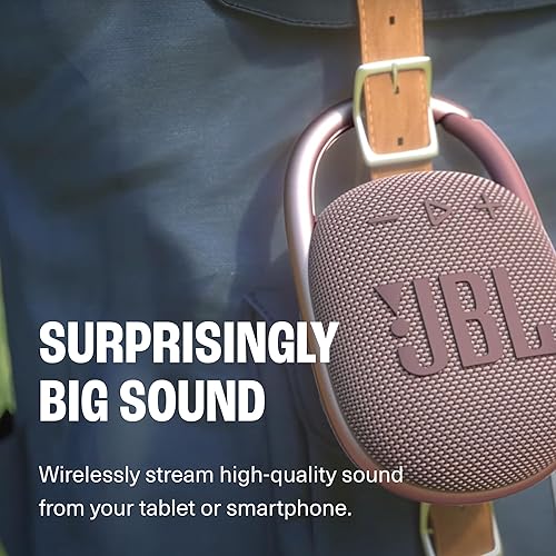 Miniatura 4 de JBL Clip 4 Altavoz portátil con Bluetooth, batería incorporada, característica impermeable y a prueba de polvo