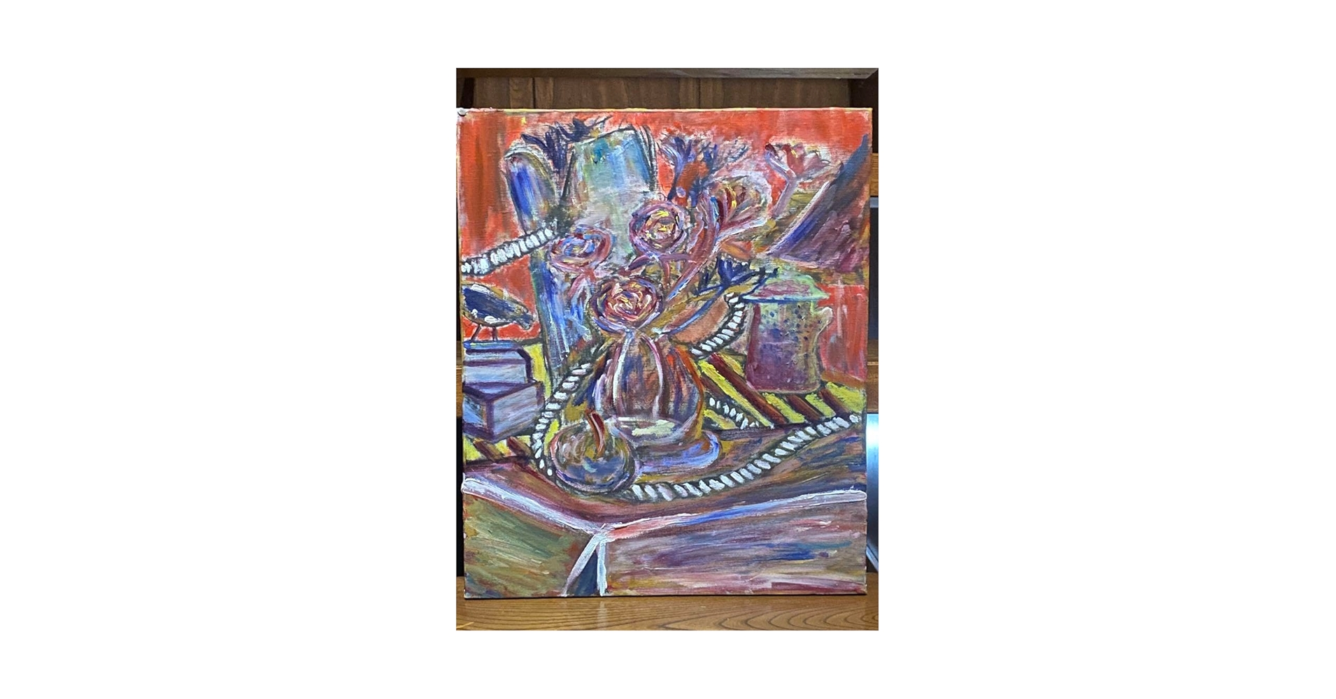 Amazon.co.jp: 油絵 油彩画 F8 高校生が描いた絵 美術 : 文房具