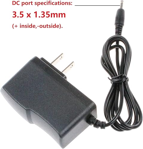 Miniatura 4 de NOYITO Convertidor de adaptador de CA a CC 4.5V 1A 1000mA AC120V 100-240V a 4.5V Fuente de alimentación Interfaz CC 0.138 x0.053 in Longitud del
