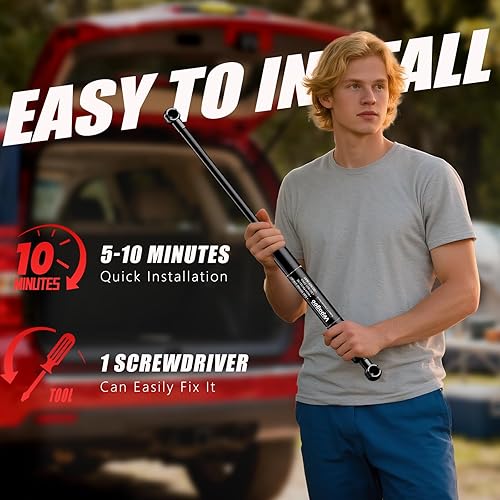 Miniatura 4 de Resortes a gas traseros para cajuela, 2 unidades