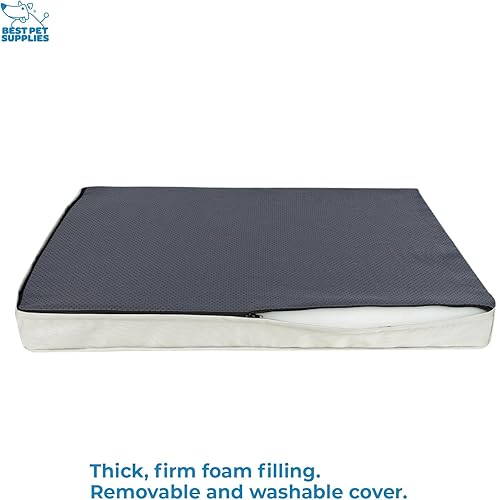 Miniatura 8 de Best Pet Supplies - Tienda de campaña para mascotas, cama suave para perros y gatos, lino arena, 19 x 19 x 19 pulgadas de alto