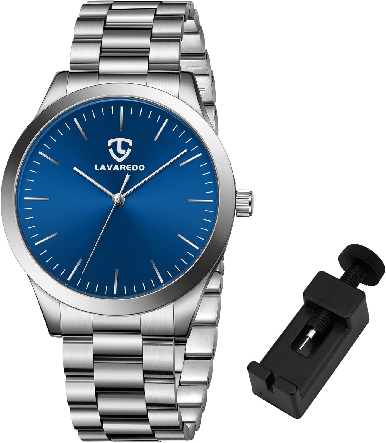 Mens Watch, Minimalist Fashion Watches for Men Waterproof Quartz Watch – Business Dress Men's Stainless Steel Watch - Best Gift for Men