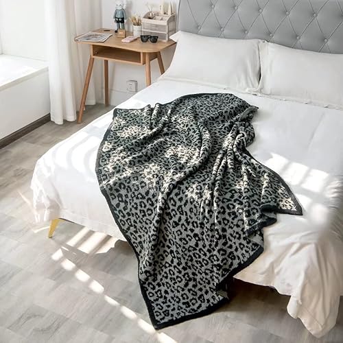 Miniatura 2 de Manta de forro polar de lujo de punto ultra suave, diseño de cebra, sensación de aire, acogedora y cálida para cama, sofá o sillón en todas las
