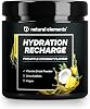 Hydration Recharge Pineapple Coconut - Powder with Electrolytes & Vitamins for Endurance - No Sugar* Sweetened with Stevia - Drink Powder for Mixing - Vegan High Dose Laboratory Tested