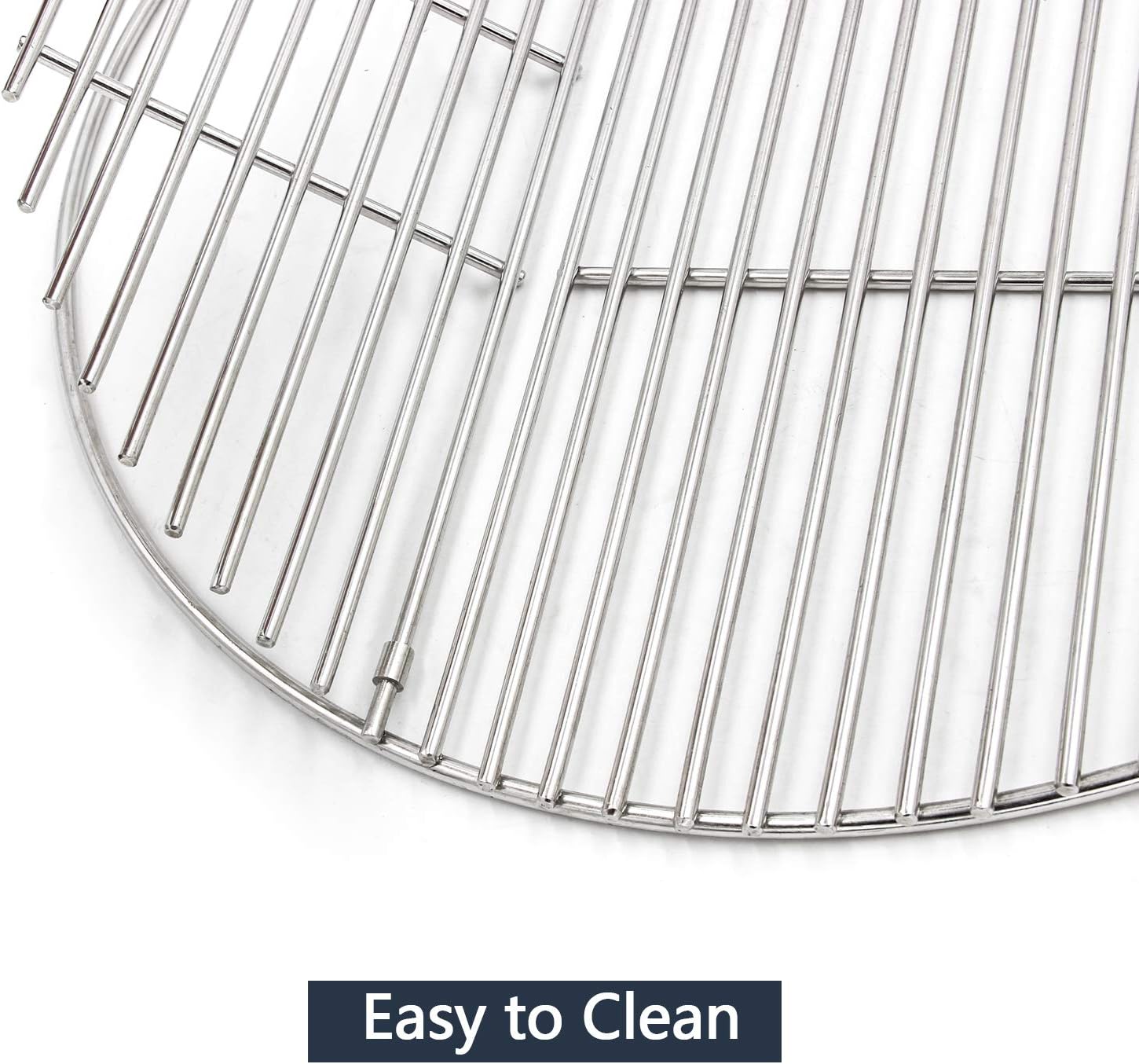 Hongso 18.5" 304 Stainless Steel Round Cooking Grates for Large Big Green Egg, Char-Griller, Kamado Joe, Vision Grill VGKSS-CC2, B-11N1A1-Y2A Gas Grills