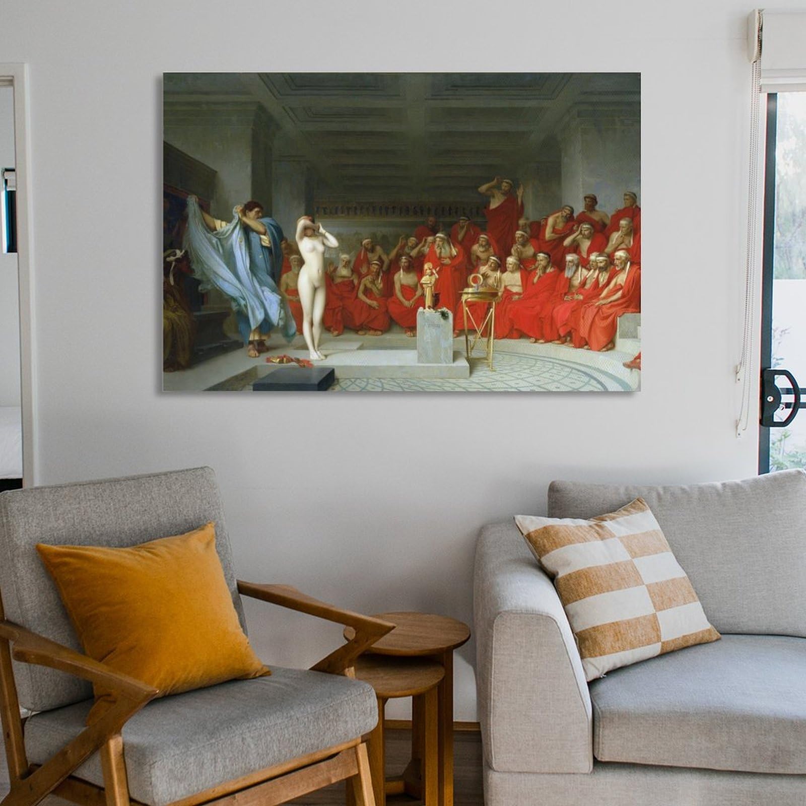 Amazon.co.jp: シトンジャンレオンジェローム《アレオパゴス会議前の