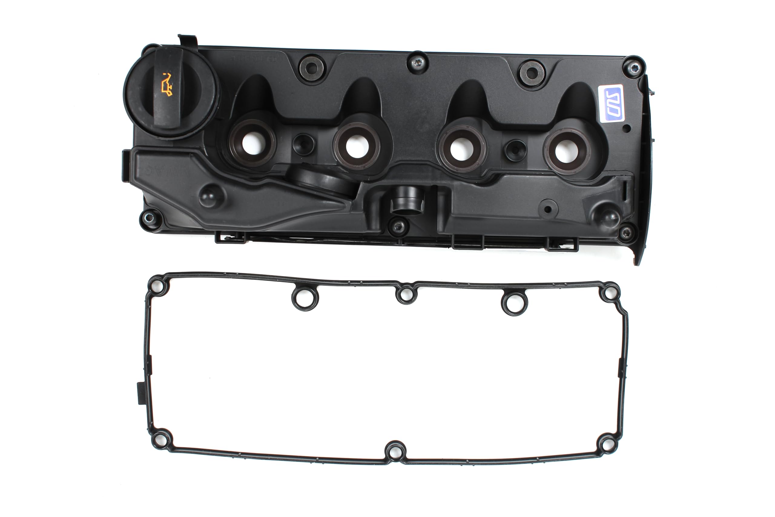 Photo 1 of Engine Valve Cover with Gasket & Bolts Compatible with Volkswagen Passat 2012-2014 2.0L Diesel Turbocharged, Replacement Cylinder Head Cover Assembly 03L103469R