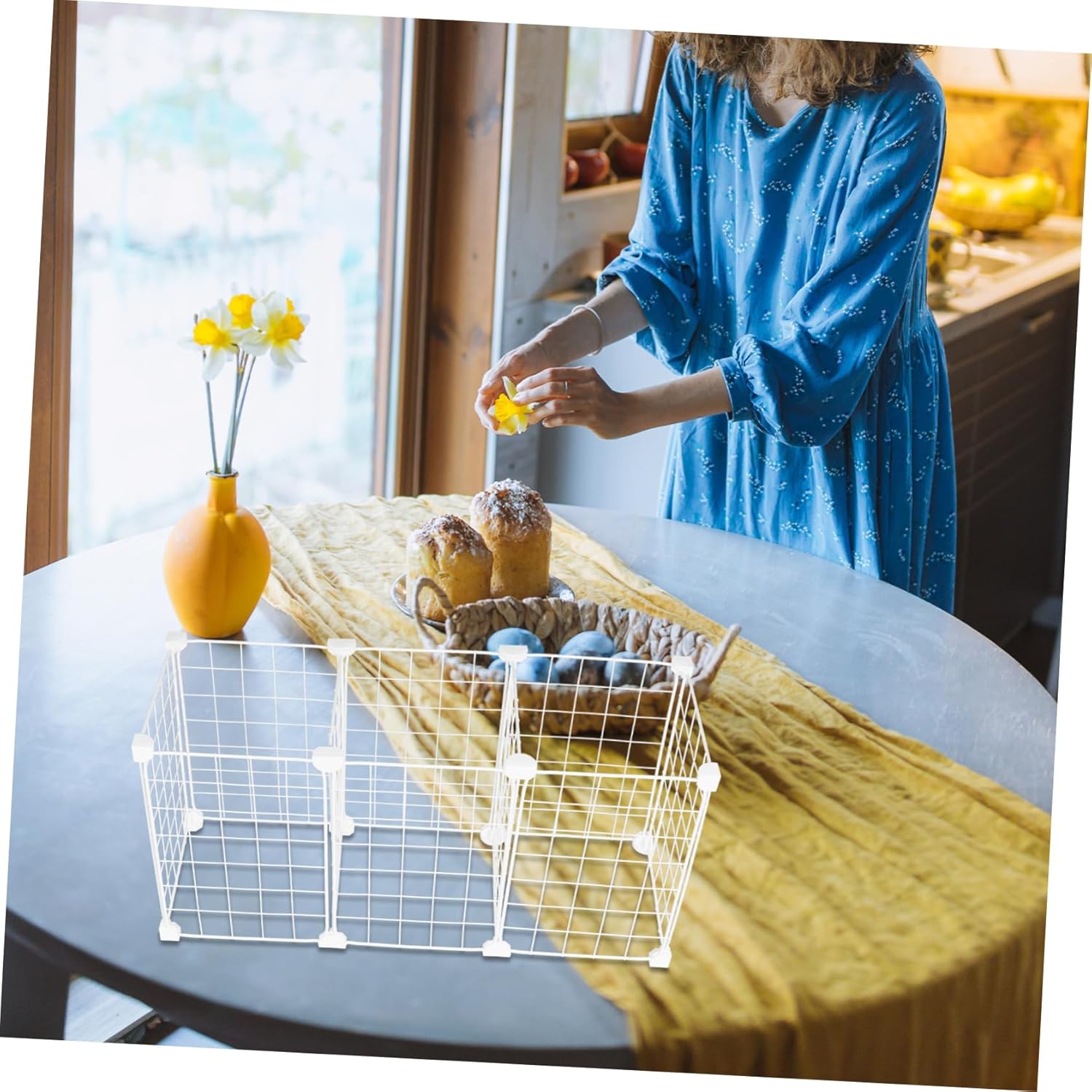 Iron Fridge Shelf Divider Cold-resistant Metal Freezer Partition Board for Efficient Space Utilization Refrigerators Compatibility for Freezer Models