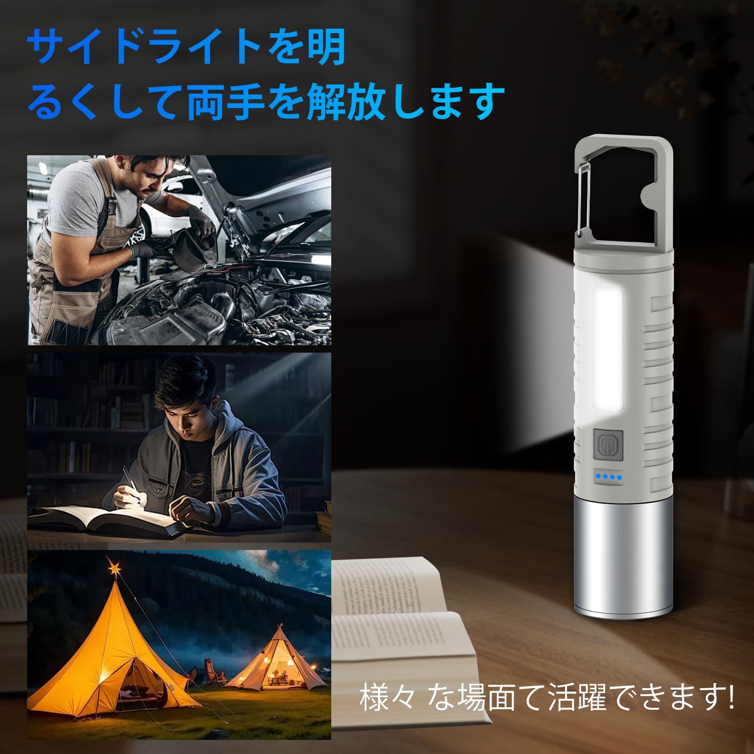 Amazon.co.jp: 懐中電灯 【2025年新版·金賞傑作】 Seefox 強力 led