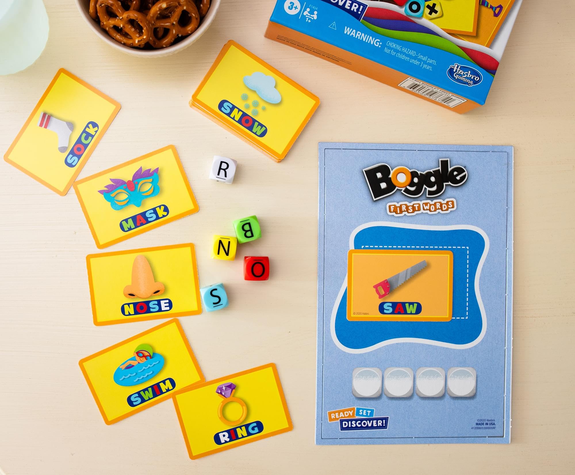 Boggle First Words Kid's Matching Card Game - Image 4