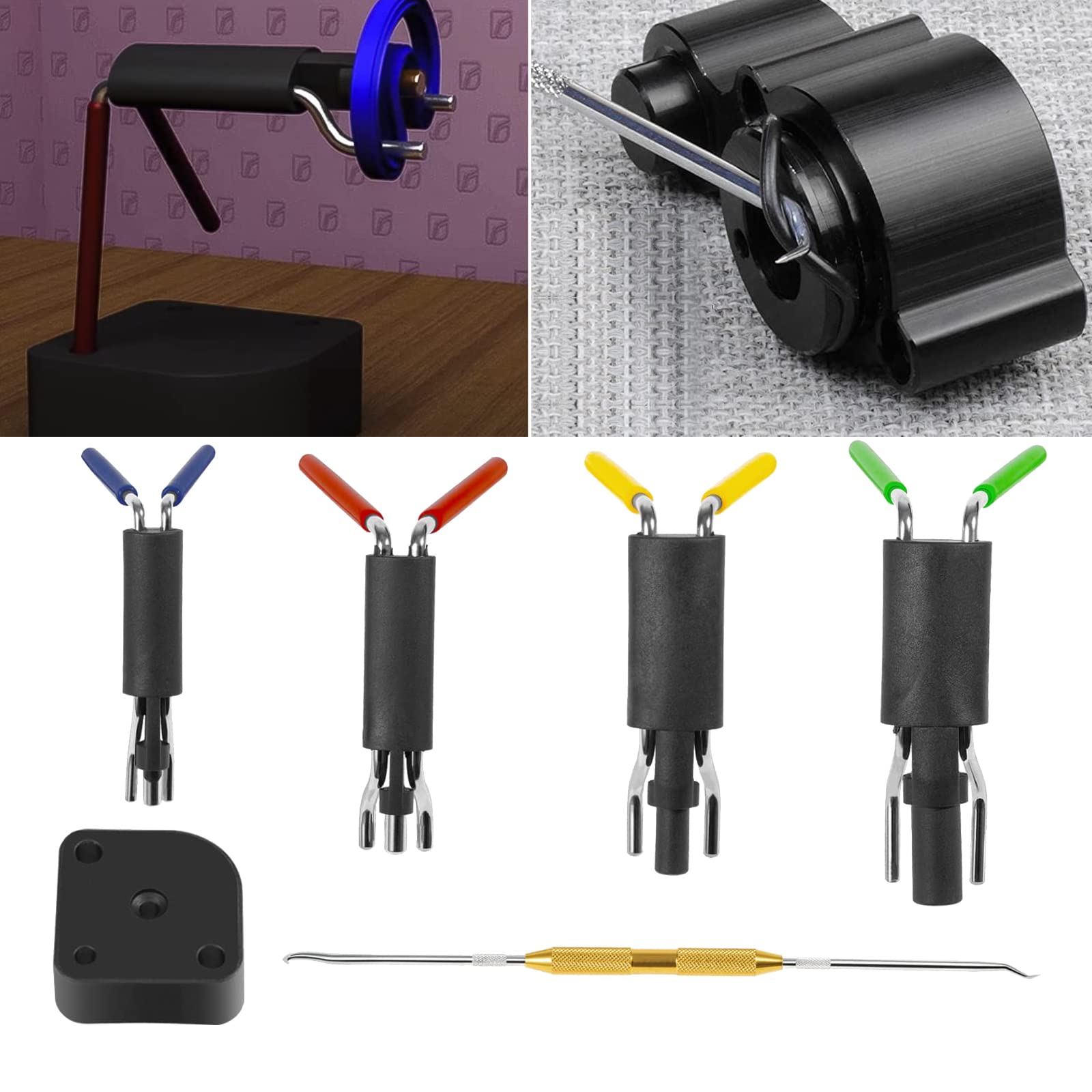 YMTRod Seal Install Tool Set Hydraulic U-Cup Twistor Installation Tool Set (6 Packs)