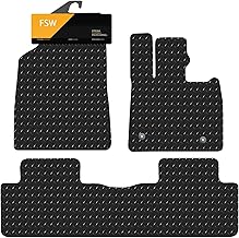FSW - Compatible with Fits BYD Seal U 2024-Onwards Fully Tailored Car Floor Mats - 5mm Extra Heavy Duty Rubber, Anti Slip, Fully Waterproof, Hard Wearing - 3 Pc Set, Mats Only
