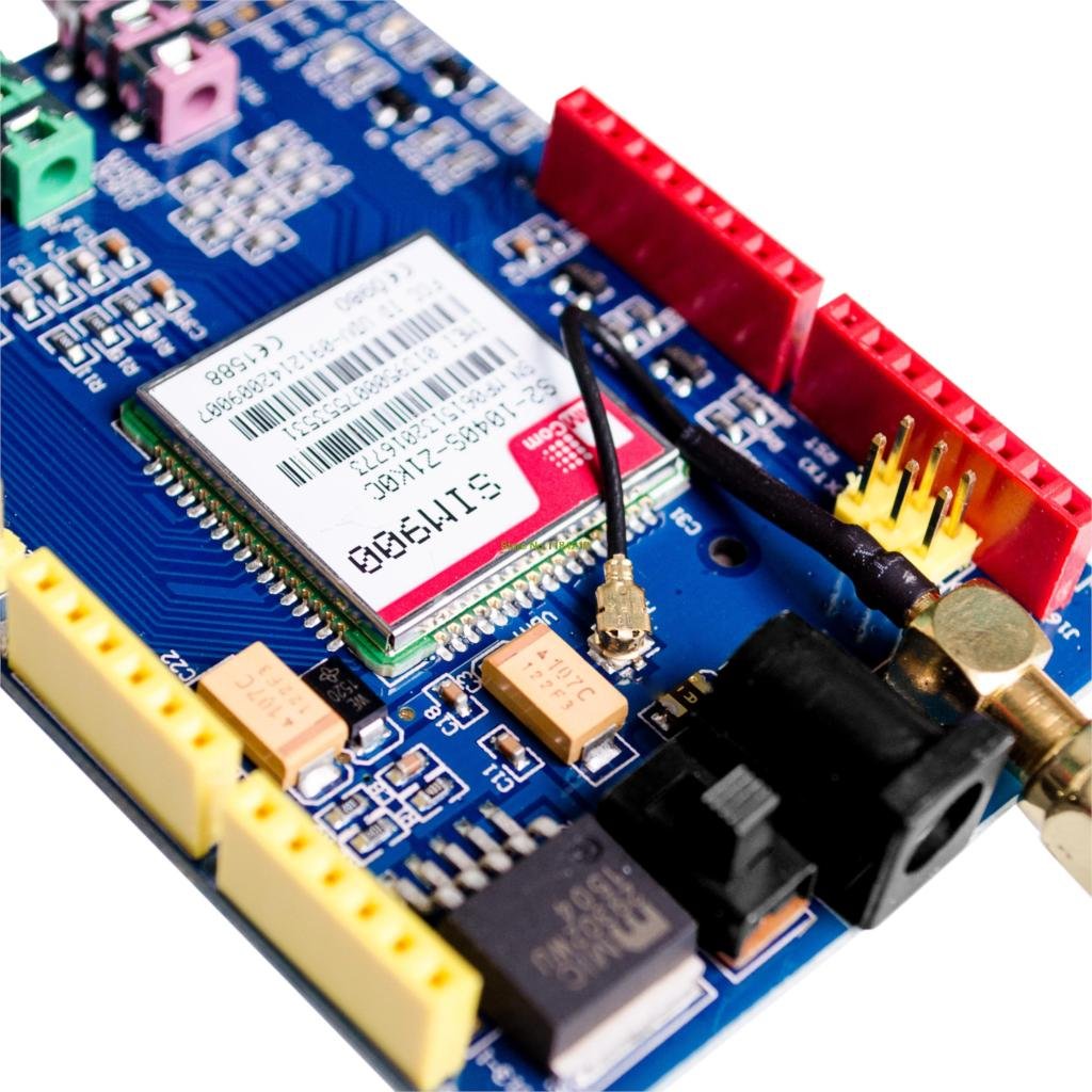 SIM900 GPRS/gsm Shield Development Board Quad-Band Module with Antenna + gift | SIM900 GPRS/gsm Shield Scheda di sviluppo Modulo quad-band con antenna + regalo