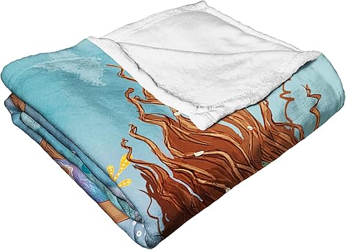 Miniatura 3 de Northwest Manta Little MermaidAriel Silk Touch, 50 x 60 pulgadas, Curious and Kind