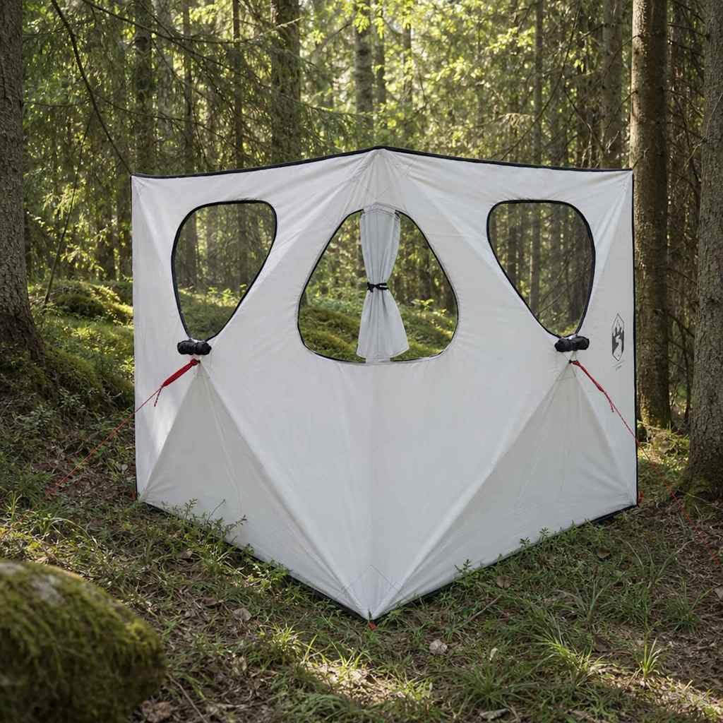 Mangloder Jagdzelt in Olivgrün x x aus Polyester und Stahl, wasserdichtes Campingzelt für Trekking, Wandern, Outdoor, Festival, Garten, Strand, leicht, kompakt, stabil, faltbar