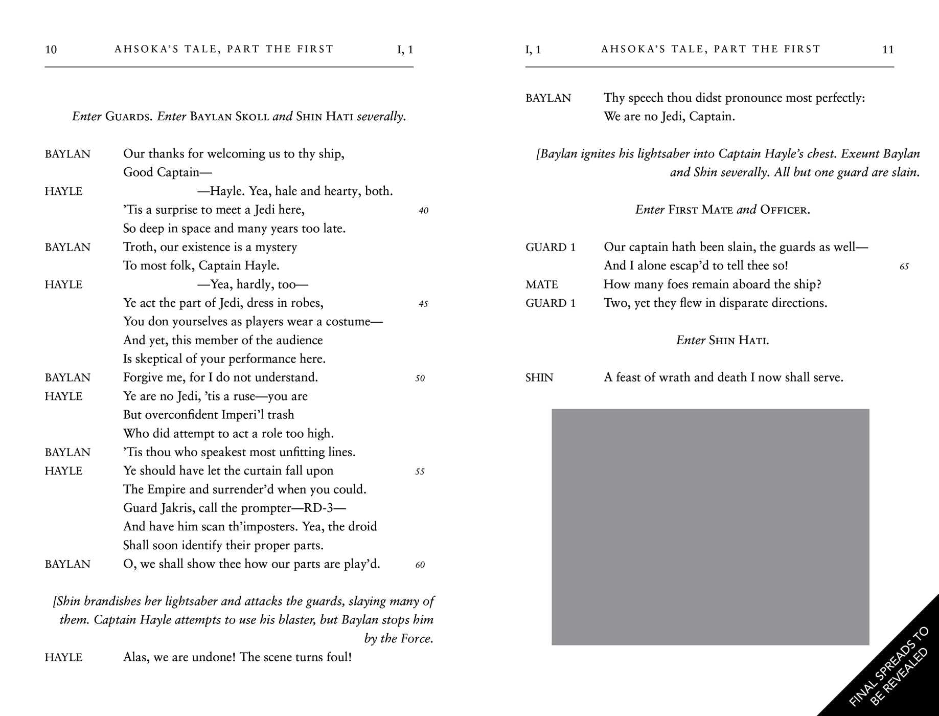 William Shakespeare's Star Wars: Ahsoka's Tale