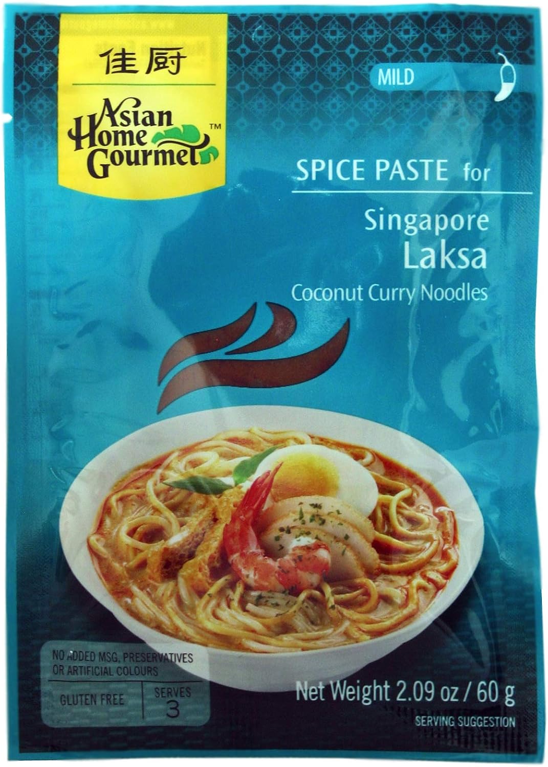Penang laksa spice paste kit