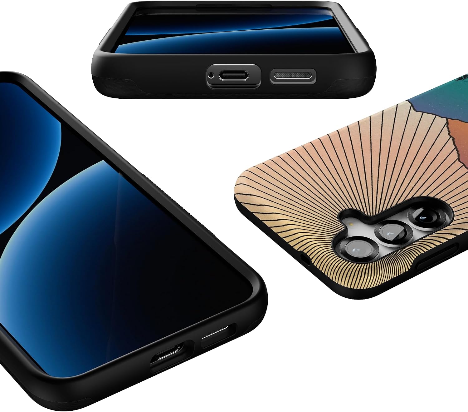 Casely Galaxy S25 Plus Case | Golden Hour | Mountain Sunset | Bold Protective Design | Compatible with MagSafe