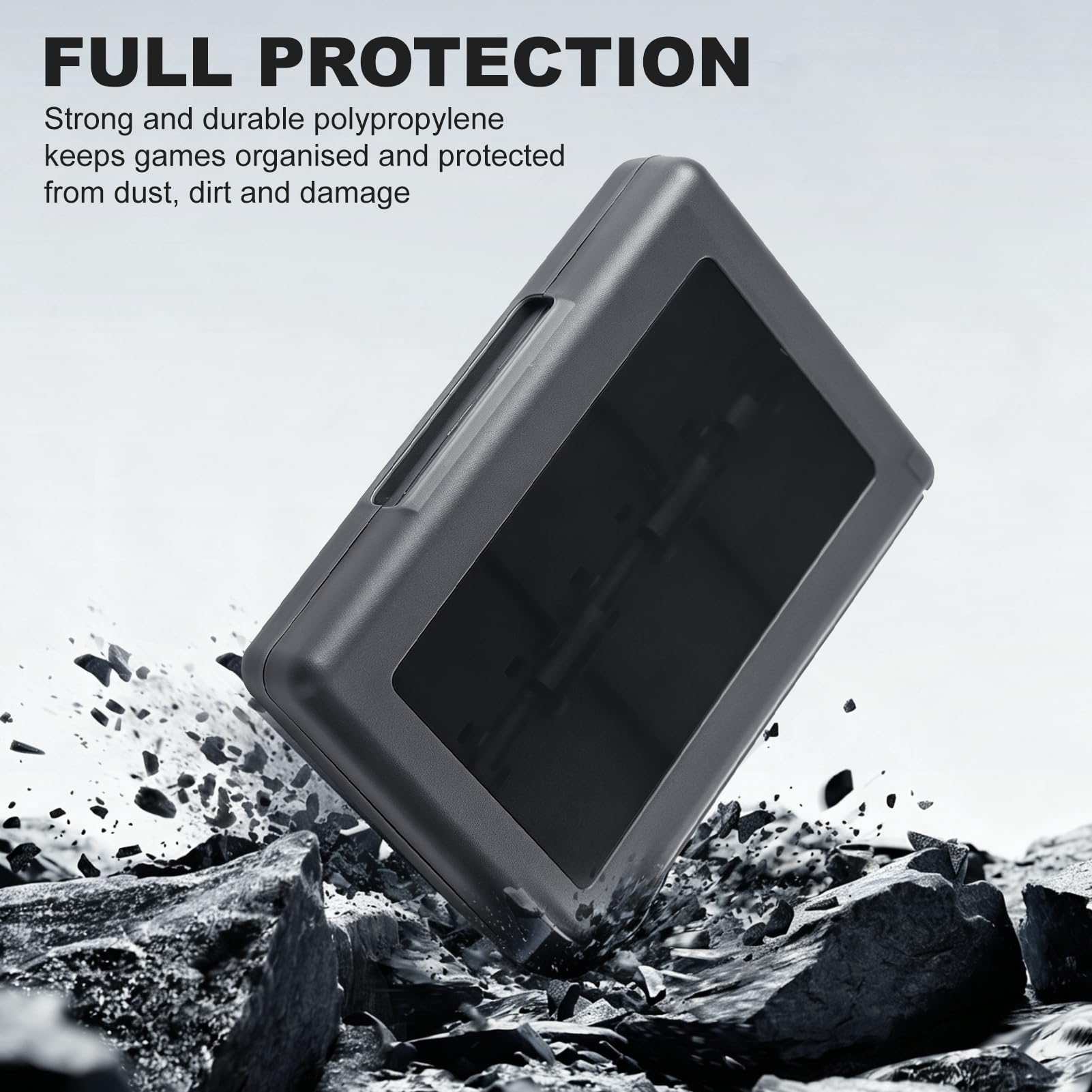 estuche para tarjetas con soporte para juegos 28 en 1 compatible con Nintendo NEW 3DS/NEW 3DS XL/3DS/3DS XL/DSi/DSi XL/DS/NEW 2DS/NEW [negro], Estuche para tarjetas con soporte para juegos 3DS,
