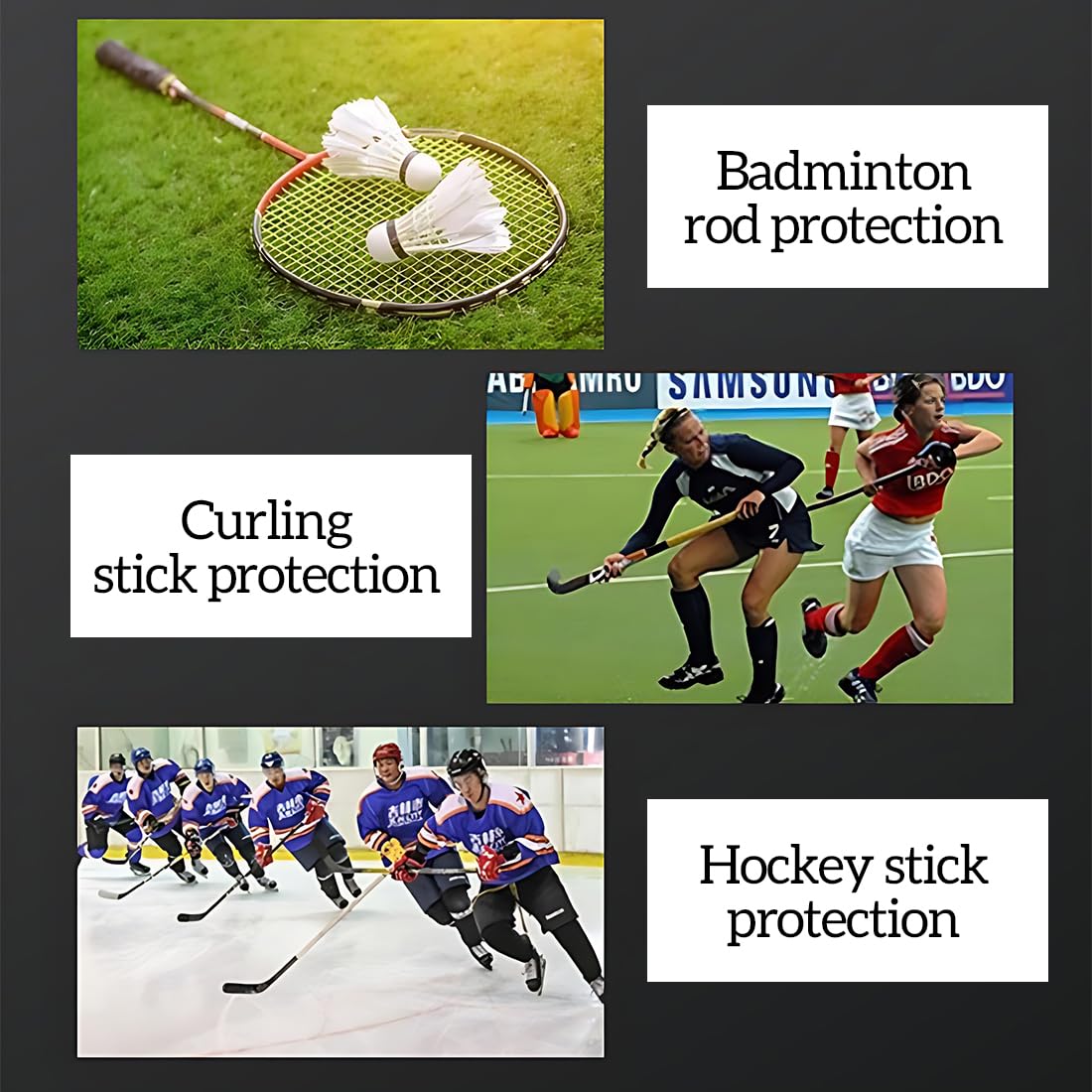 1 Rollo Cintas Transparentes para Hockey Cinta Multiusos, 20m Rollo de Espinilleras, Rollo de Cinta para Equipo Deportivo Regalos Deportivos para Hockey