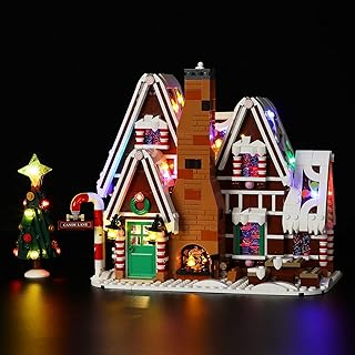 Lightailing Led Light Compatible with Lego 10267 Creator Gingerbread House Building Blocks Model：Remote-Control Version - NOT Included The Model Set