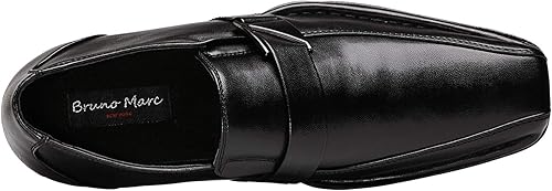 Vista 3 de Bruno Marc - Mocasines Giorgio clásicos sin cordones para hombre