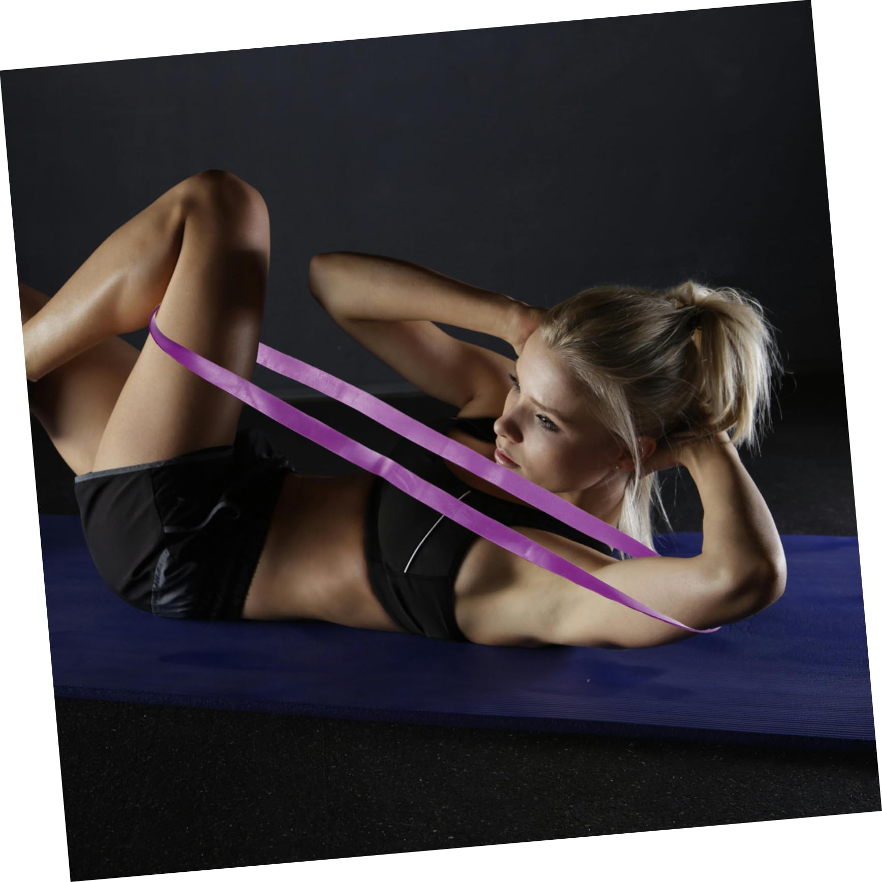 ifundom 4 Pezzi Set Di Fasce Di Resistenza Bande Di Sollevamento Pull up Bands Assistance Bands Fasce Elastiche Per L'esercizio Bande Di Resistenza Per Le Donne Elastici Per Lo Yoga Tpe