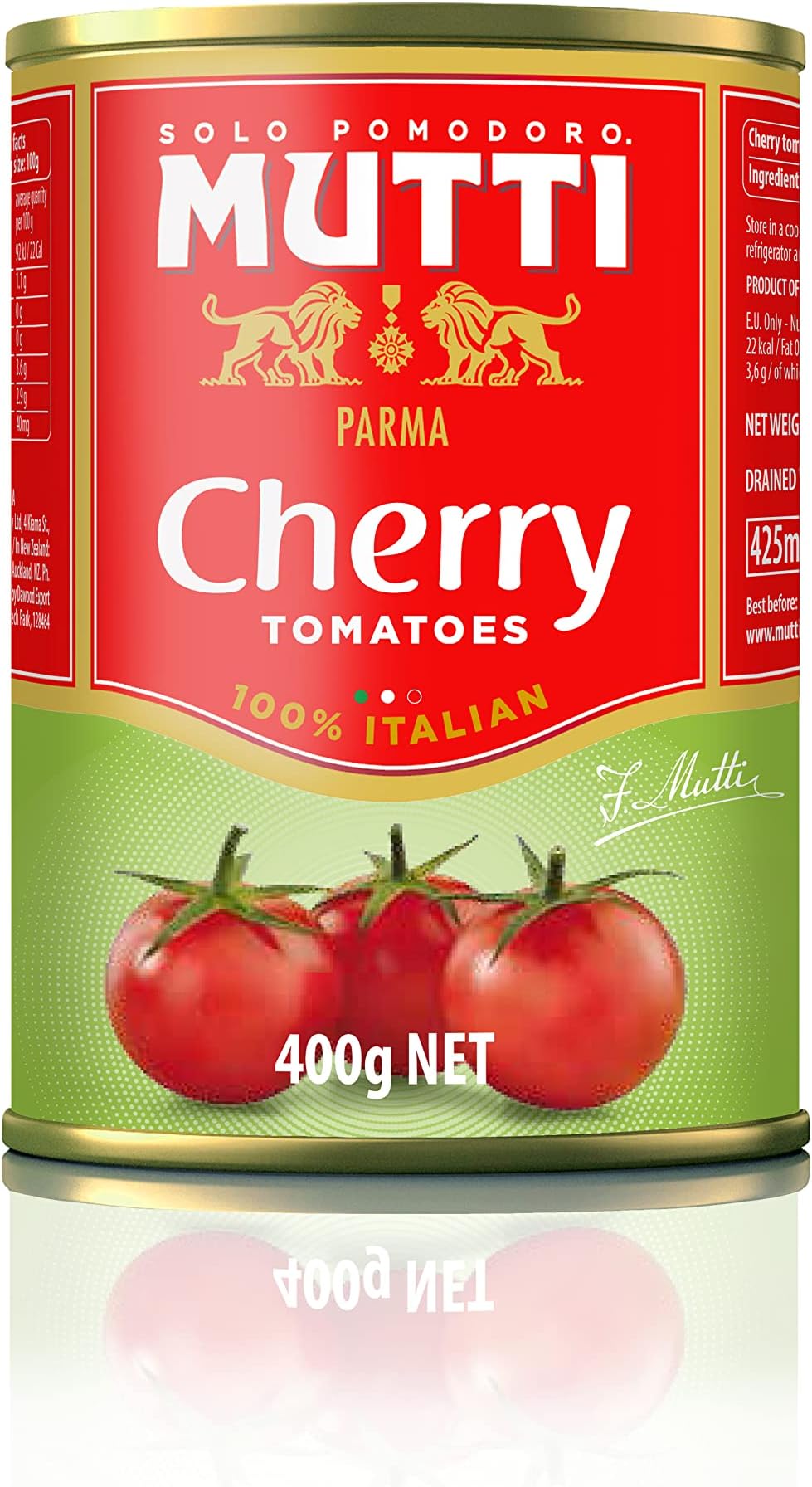 Mutti Cherry Tomatoes 400 Grams, Pack Of 1