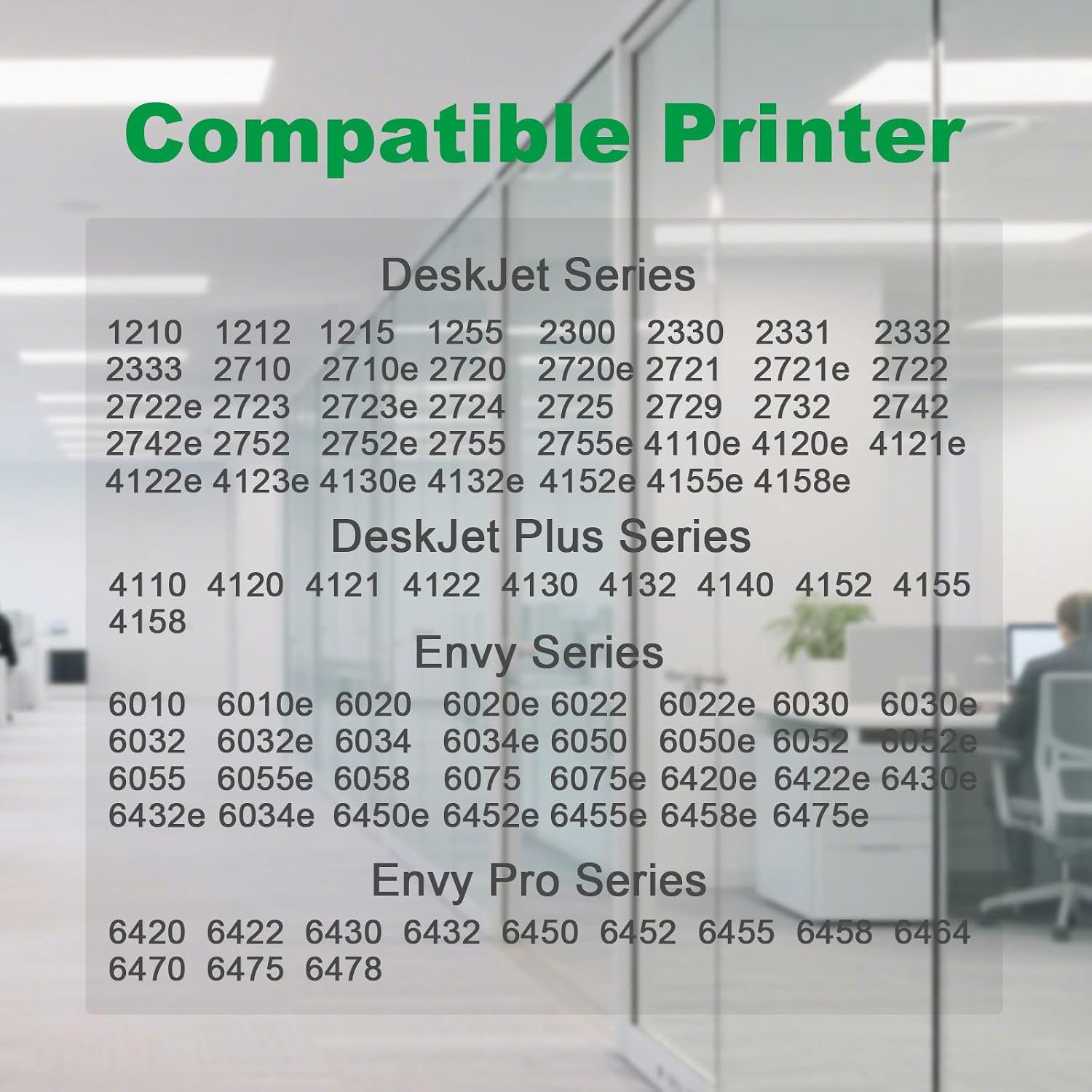 Remanufactured 67XL Ink Cartridges Replacement for 67 Ink Cartridges Black/Color Combo Pack for Envy 6055 6055e 6052 6455e 6452 6458 DeskJet 2855e 2827e 2755e 2700 2755 Printer 1 Tri-Color