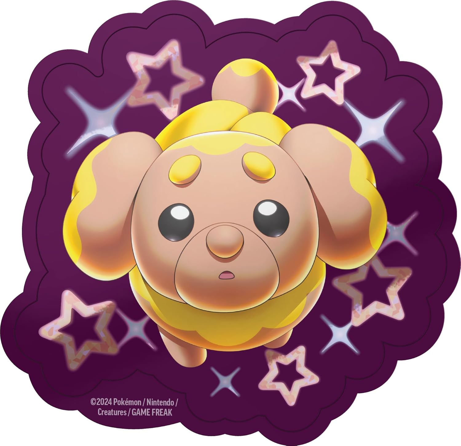 POKEMON TCG: Scarlet and Violet: PALDEAN Fates: TECH Sticker Collection - Shiny Fidough