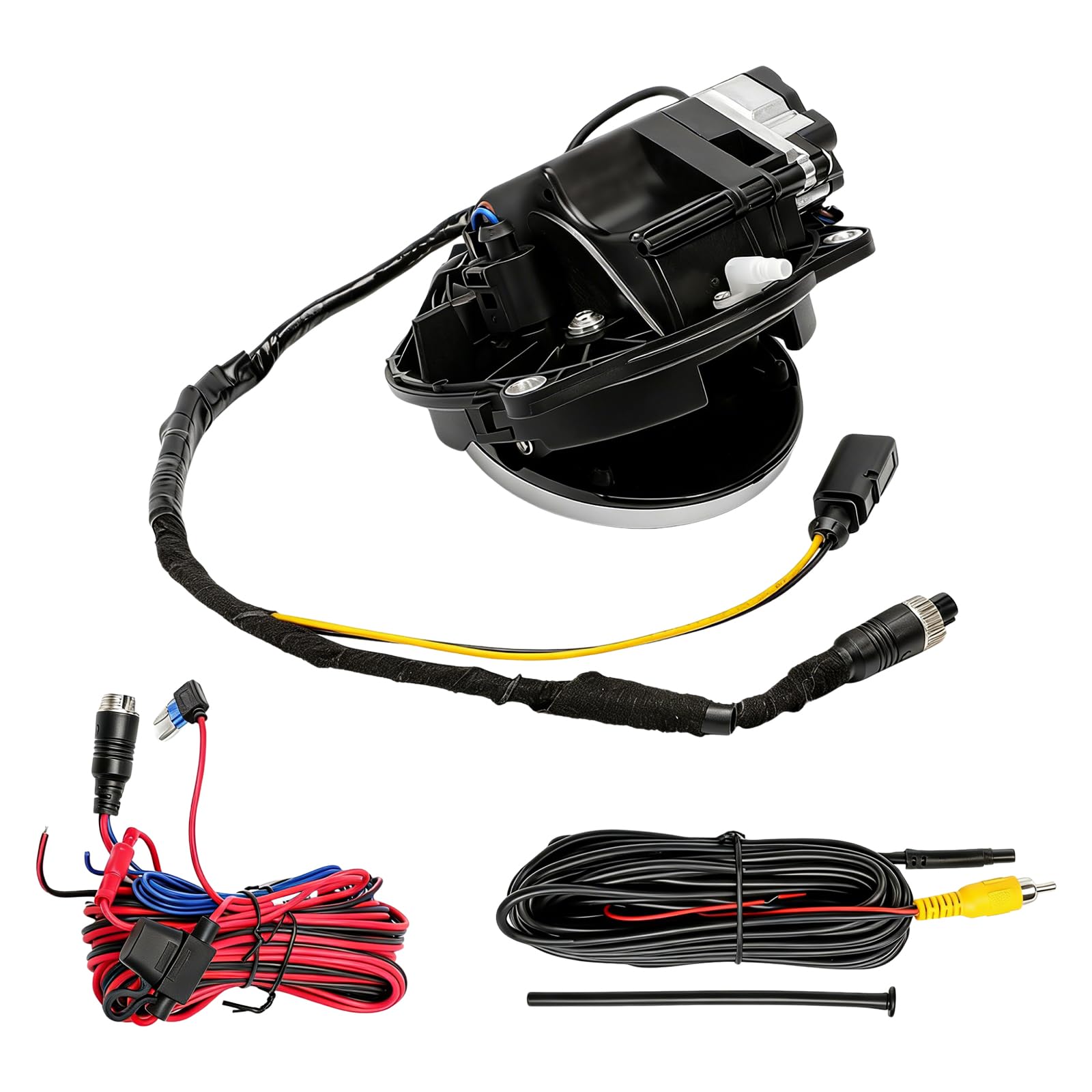 Cámara de Marcha atrás Compatible con Passat CC, Golf, Polo, cámara de visión Trasera 1280p, Alta definición, Resistente al Agua, visión Nocturna