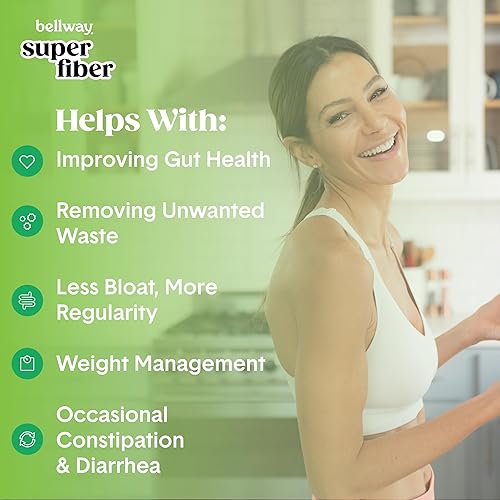 Miniatura 2 de Bellway Polvo súper fibra + fruta, polvo de suplemento de fibra de cáscara de psyllium sin azúcar, bayas mixtas y lima limón