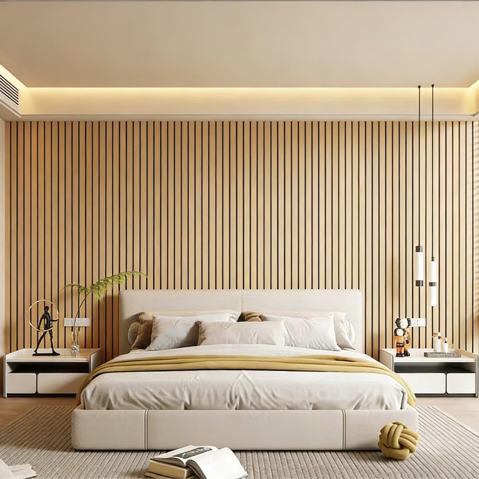 Tapete Selbstklebende,Dekorfolie Möbelfolie,Vinyl,Schlafzimmer Wohnzimmer(D,L600cm/236.2in*W80cm/31.5in)