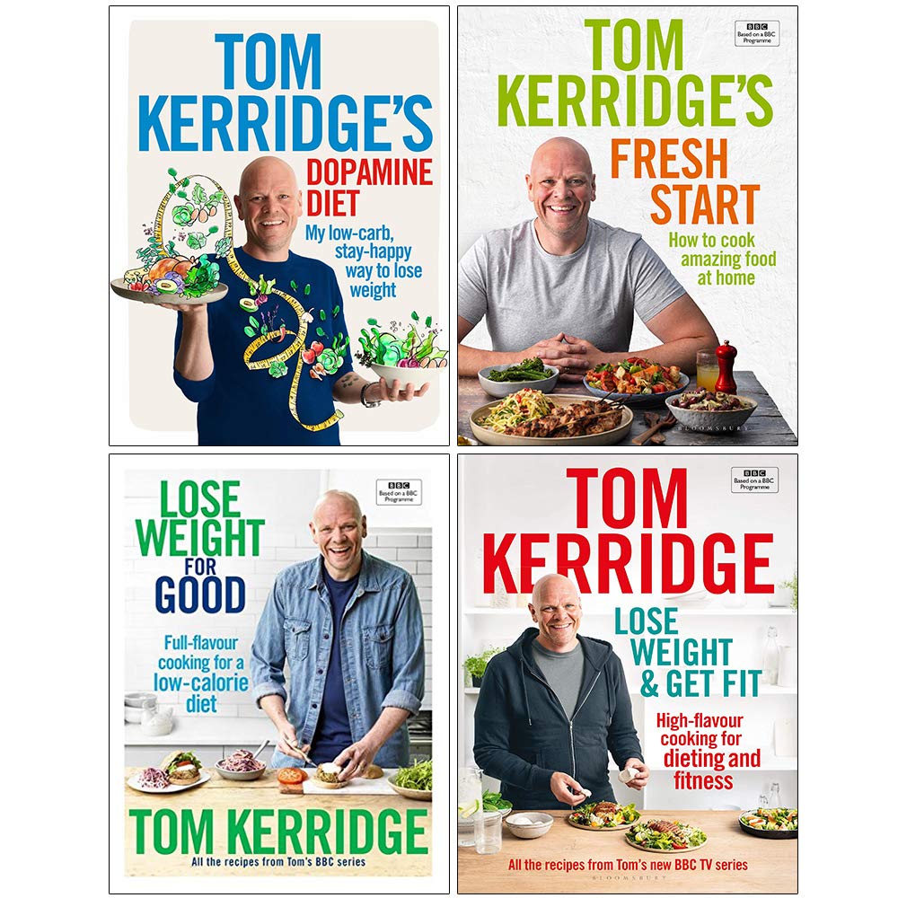 Tom Kerridge Collection 4 Books Set (Tom Kerridge's Dopamine Diet