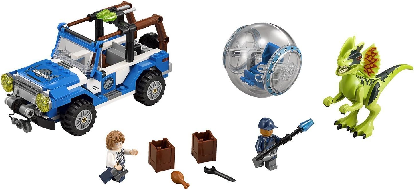 LEGO Jurassic World Dilophosaurus Ambush 75916 Building Kit Review