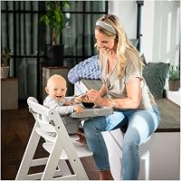 Tăviță și măsuță Hauck Alpha Tray din 2 piese pentru scaune înalte Alpha - Gri 9