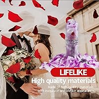 Vista 67 de CODE FLORIST 1100 pétalos de rosa de seda para el día de San Valentín, pétalos de rosa falsos para noches románticas, bodas, propuestas