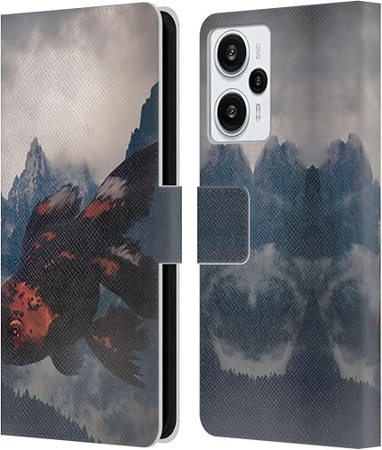 Miniatura 14 de Head Case Designs Officially Licensed Dave Loblaw Synthwave Street Sci-Fi and Surreal Leather Book Wallet Case Cover Compatible with Xiaomi Redmi