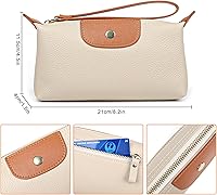 Vista 7 de imeetu Bolso de mano para mujer con correa para muñeca