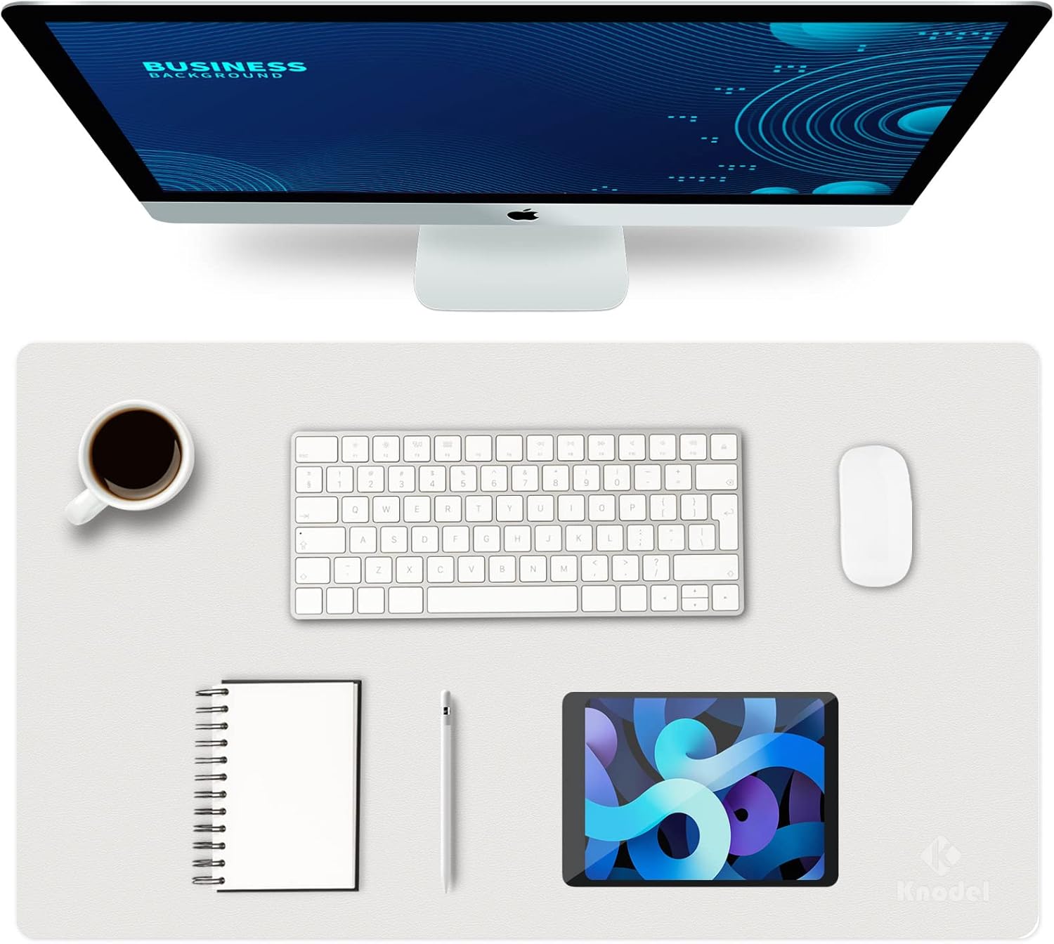 K KNODEL Small Desk Mat, Office Desk Pad, Computer Desk