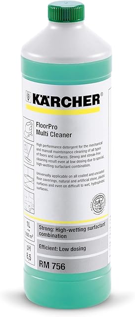 Karcher, RM756 Floor Cleaning Detergent, Green, 1000 ml