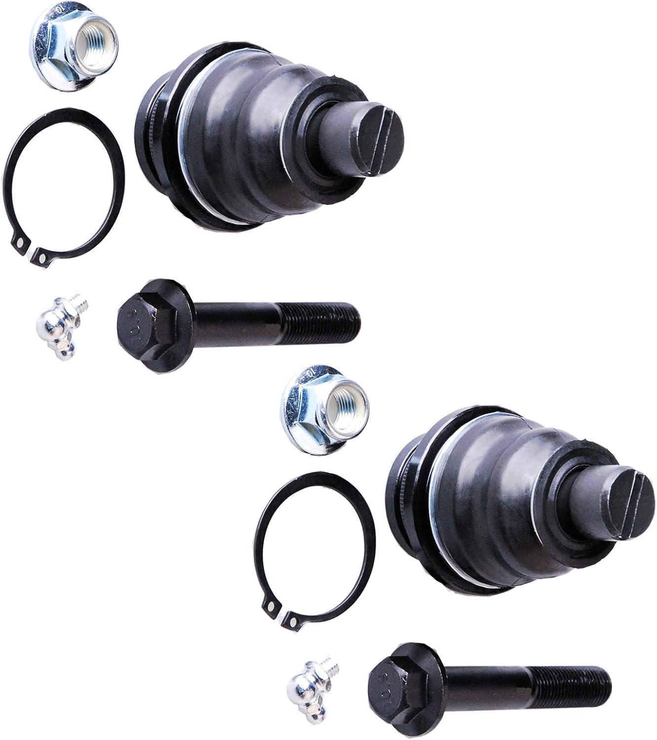 OCPTY - New 2-Piece fit for Armada Frontier Pathfinder Titan All Xterra for Suzuki Equator All Models - 2 Front Lower Ball Joint