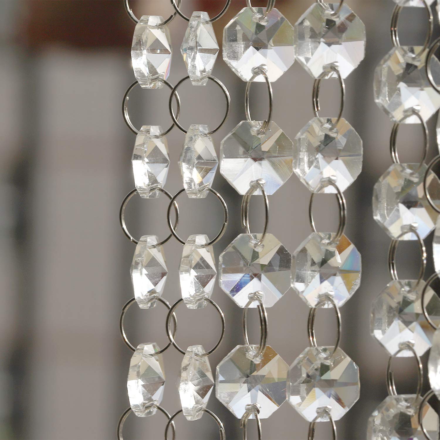 ガーランド クリスタル装飾 10個セット Amazon.co.jp: KINJOEK クリスタルガーランド 13フィート クリスタル