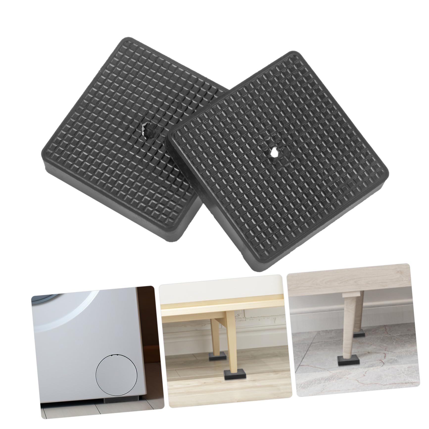 OSOLADY Industrial Strength Washing Machine Pads 4pcs High Elastic Anti-Vibration Gasket Noise Reduction