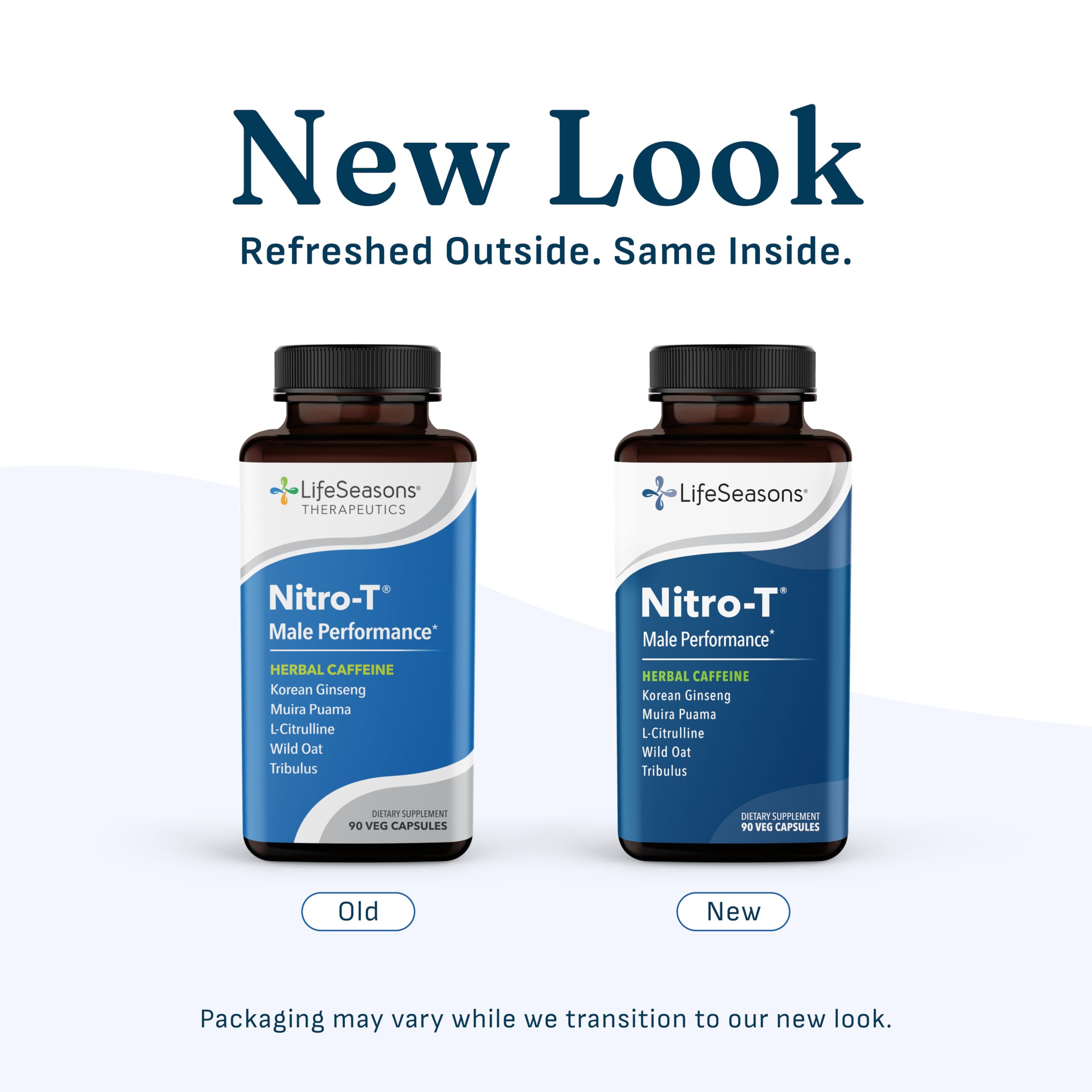 LifeSeasons Nitro-T - Men's Performance Support Supplement