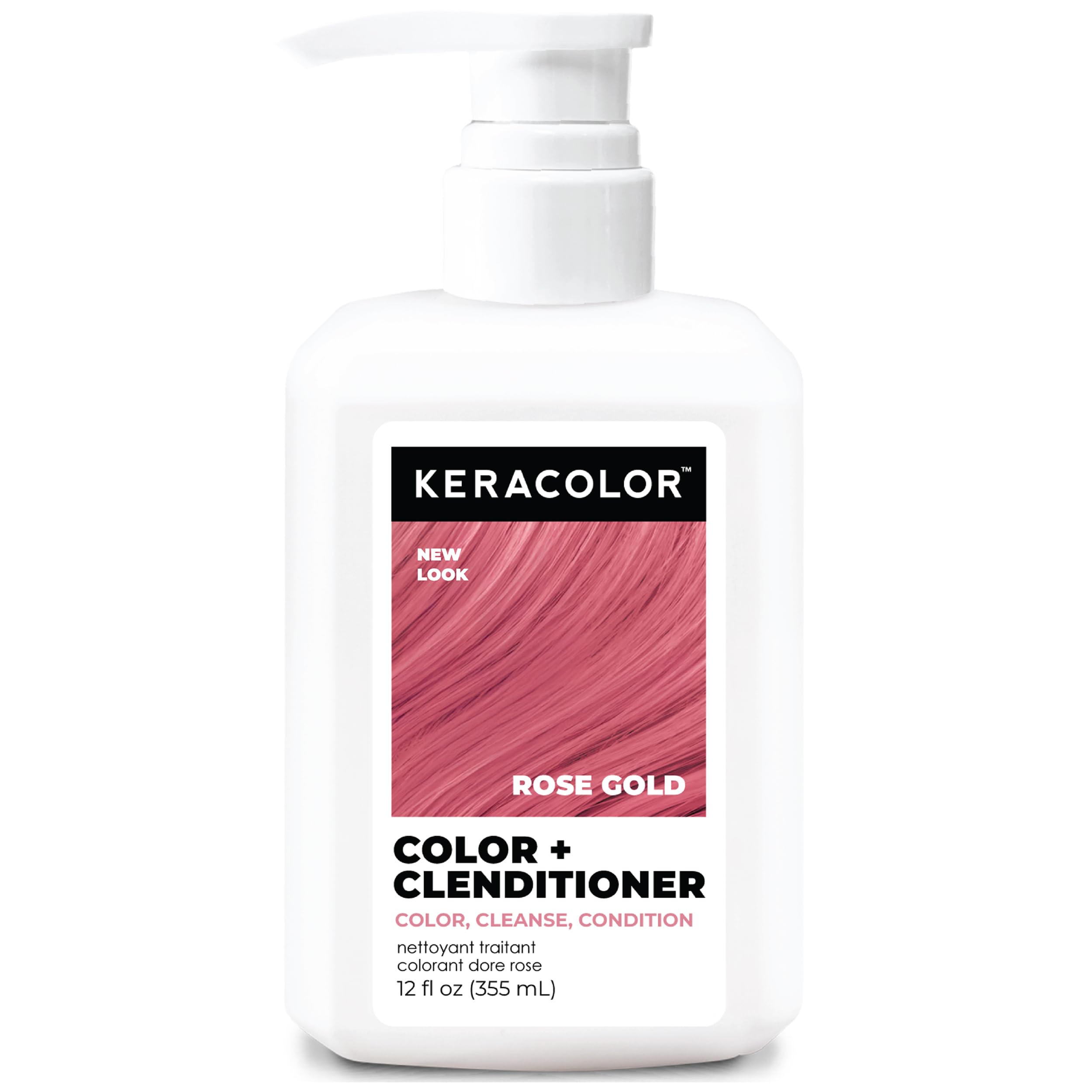 Color + Clenditioner 3-in-1 Color-Depositing Conditioner, Gently Cleanses & Conditions, Semi-Permanent Hair Color, 23 Shades, 12 Fl Oz